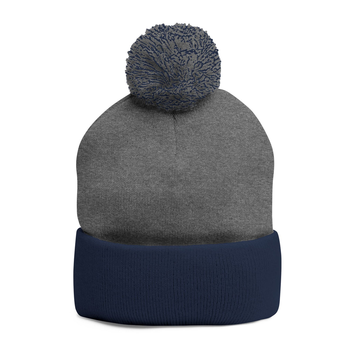 Signature Script Embroidered Pom-Pom Knit Cap
