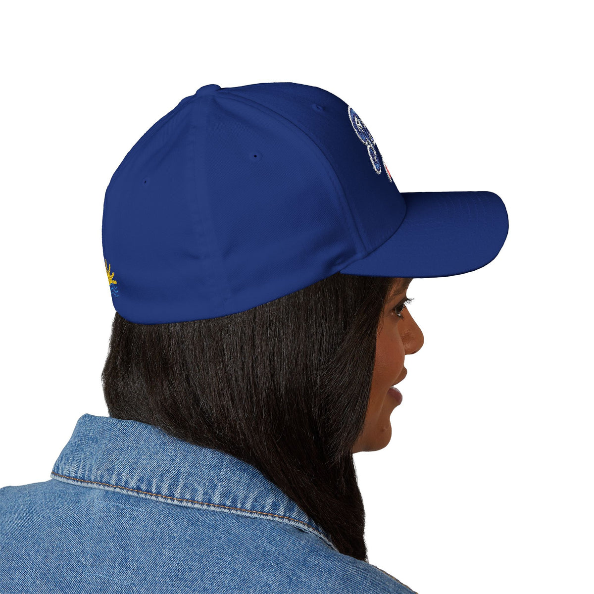 Signature Script Embroidered Structured Cap
