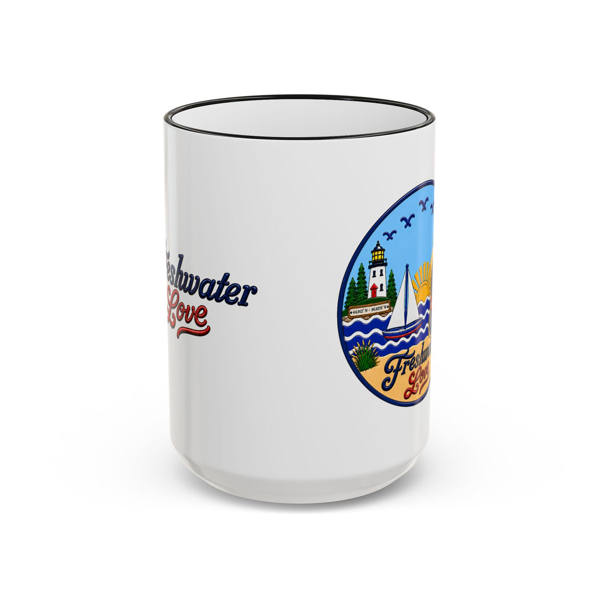 Dune Horizon Ceramic Mug — 15 oz