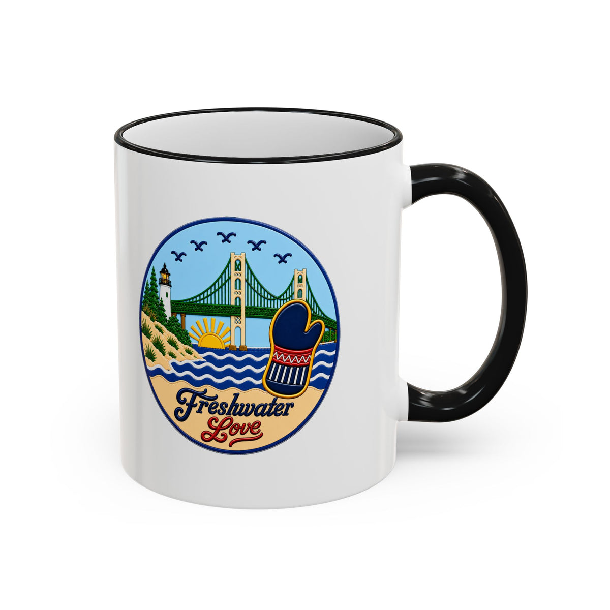 Straits Passage Ceramic Mug — 11 oz