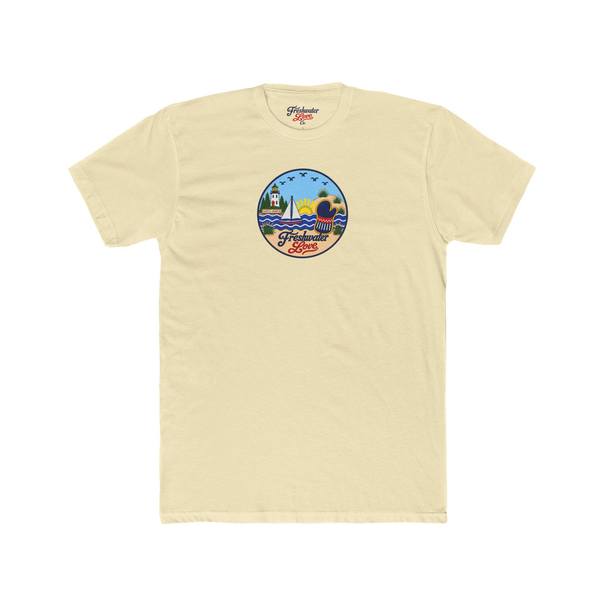 Dune Horizon Graphic Crew Tee