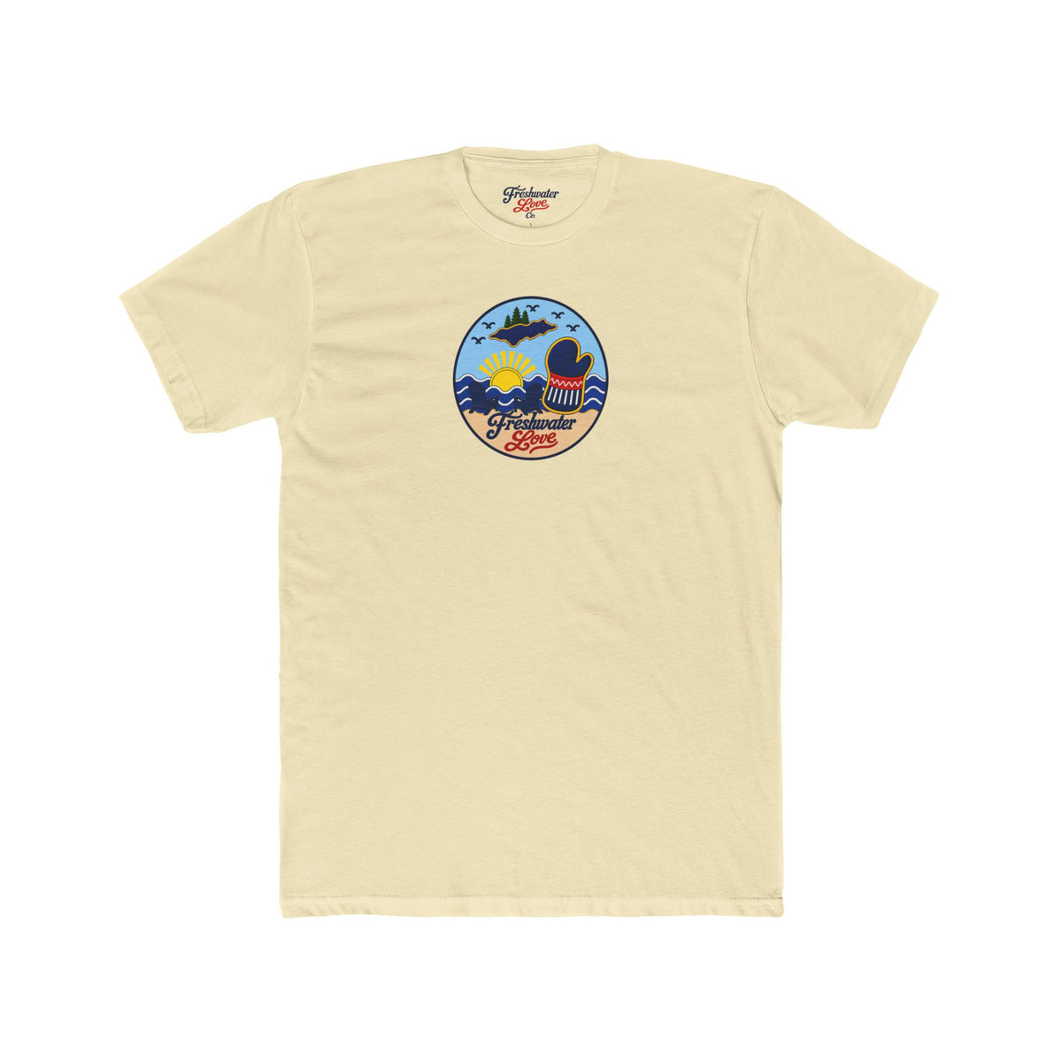 Shoreline Retreat Graphic Crew Tee