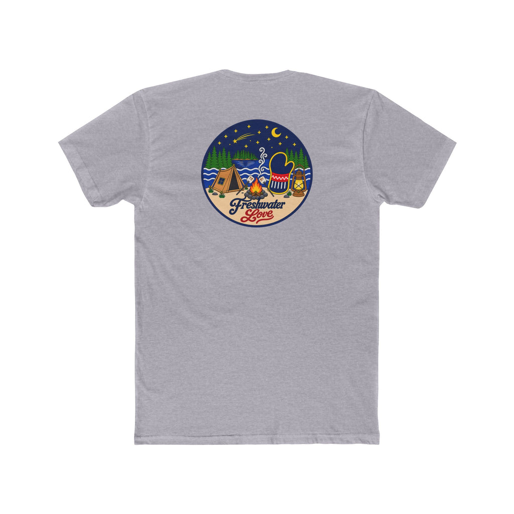 Lakeside Glow Logo Tee — Front & Back