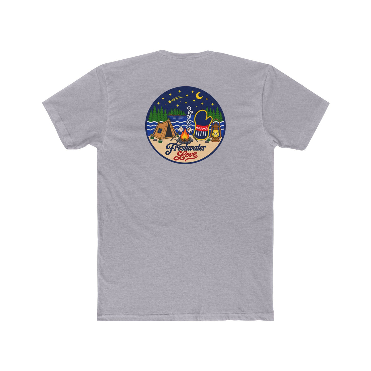 Lakeside Glow Logo Tee — Front & Back