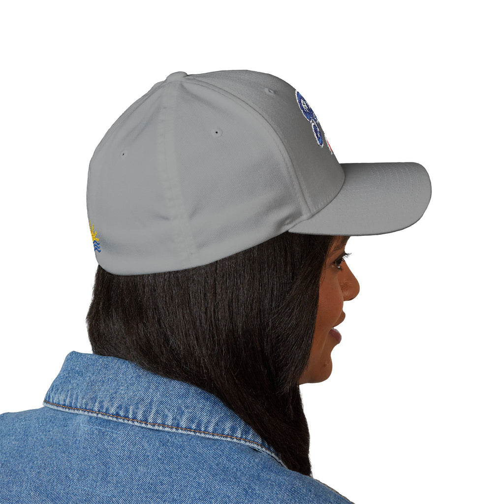 Signature Script Embroidered Structured Cap