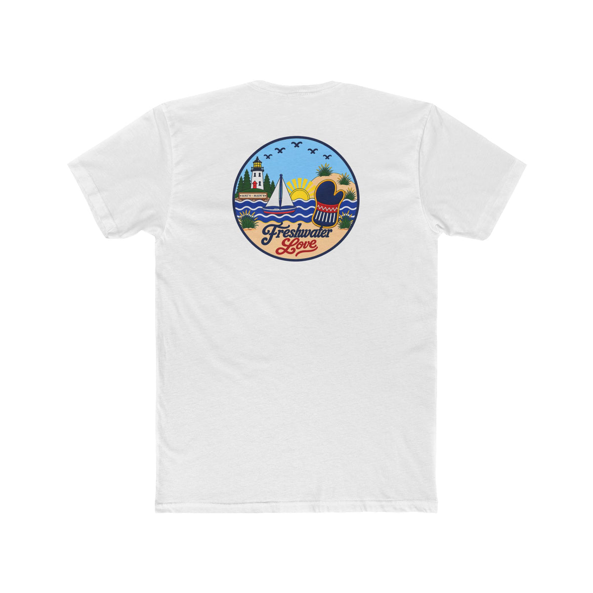 Dune Horizon Logo Tee — Front & Back
