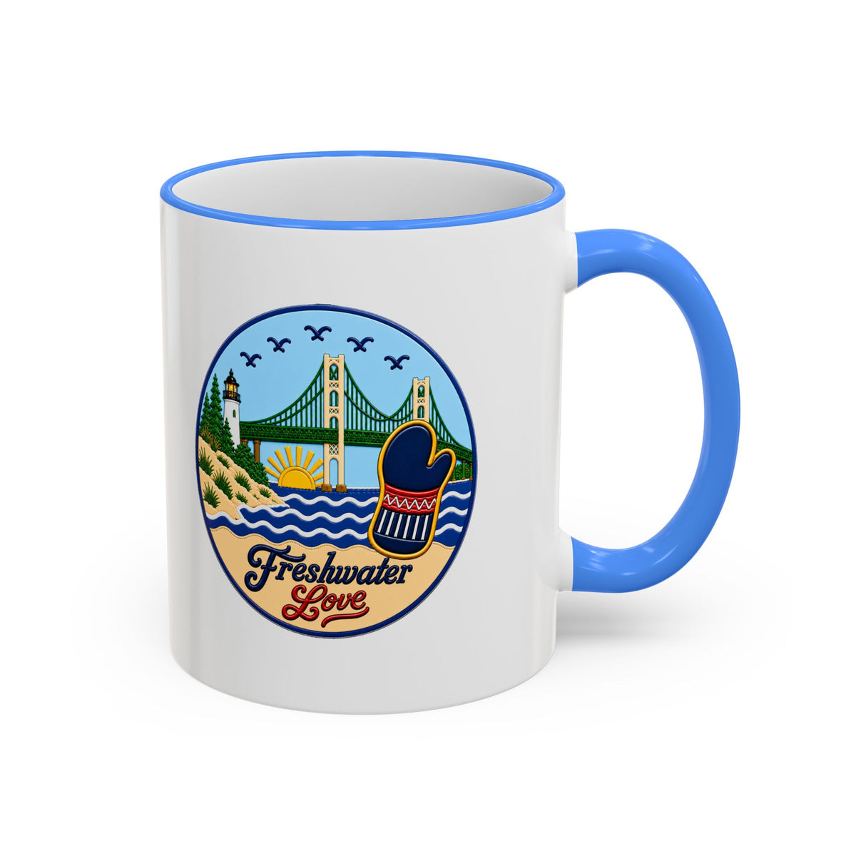 Straits Passage Ceramic Mug — 11 oz