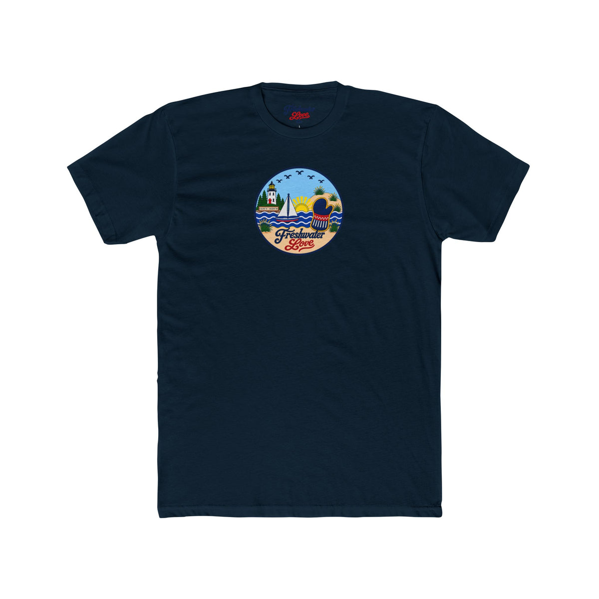 Dune Horizon Graphic Crew Tee