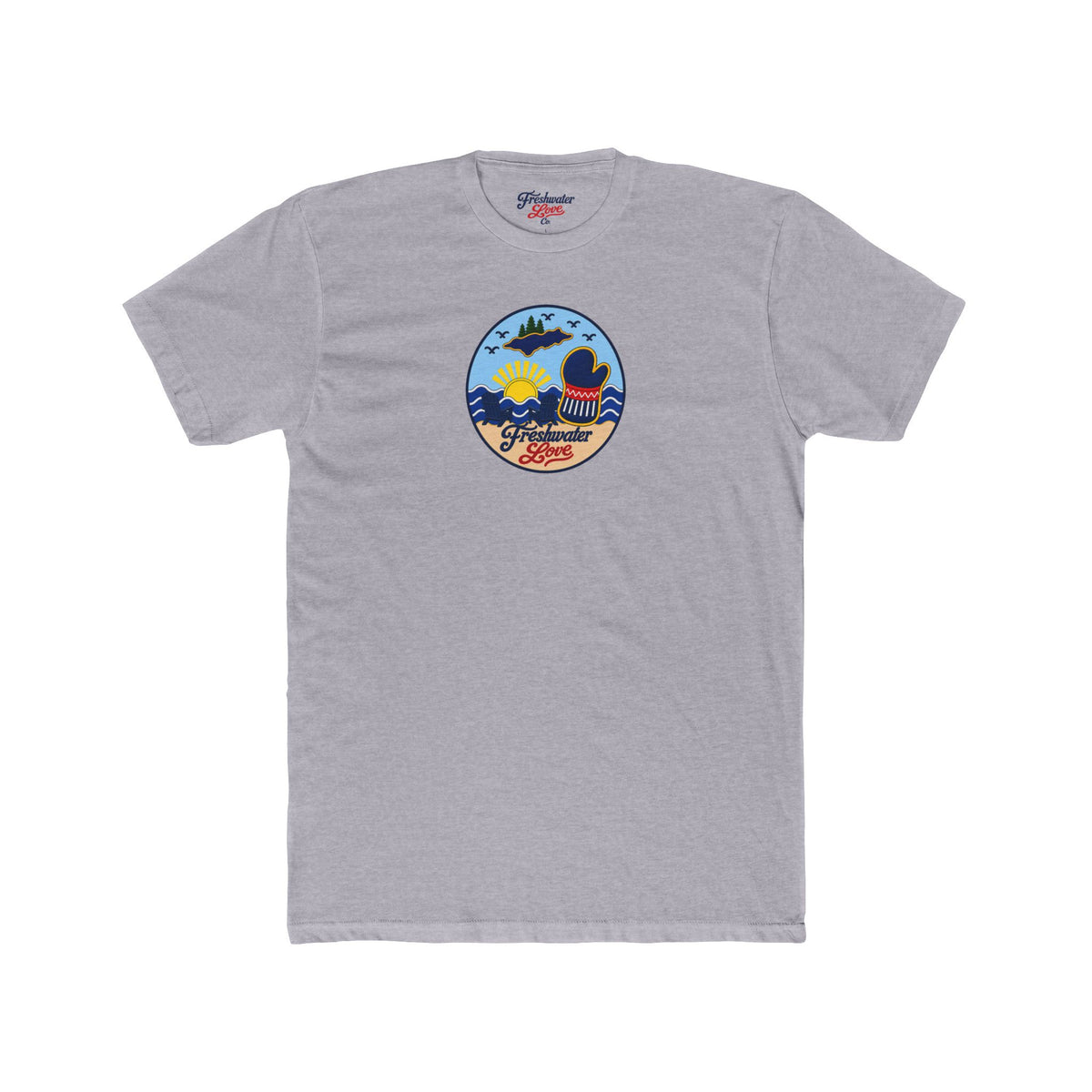 Shoreline Retreat Graphic Crew Tee