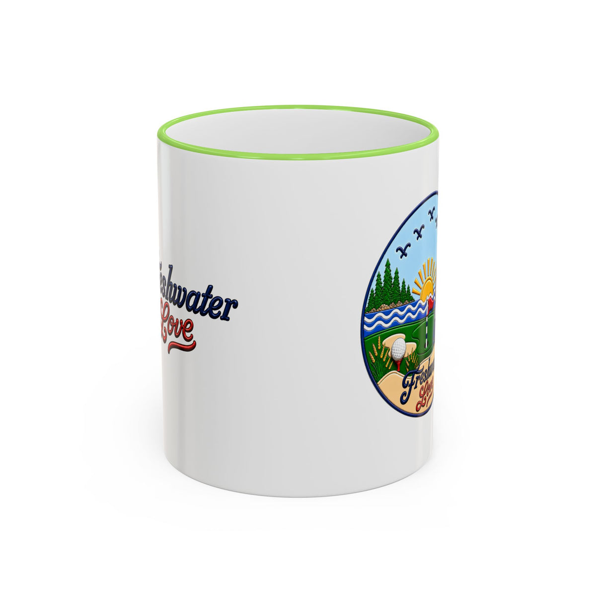 Morning Tee Ceramic Mug — 11 oz