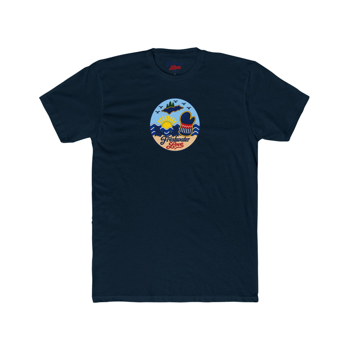 Shoreline Retreat Graphic Crew Tee