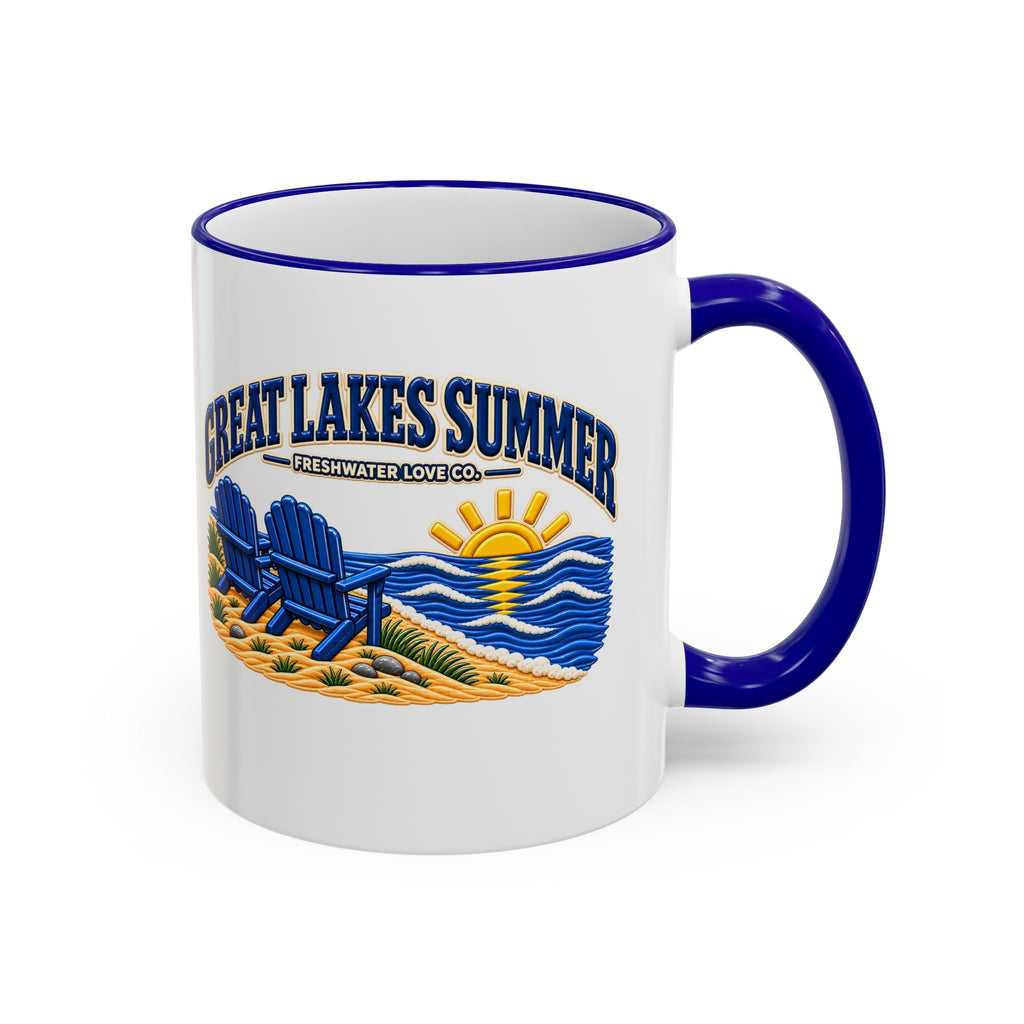 Great Lakes Summer Ceramic Mug