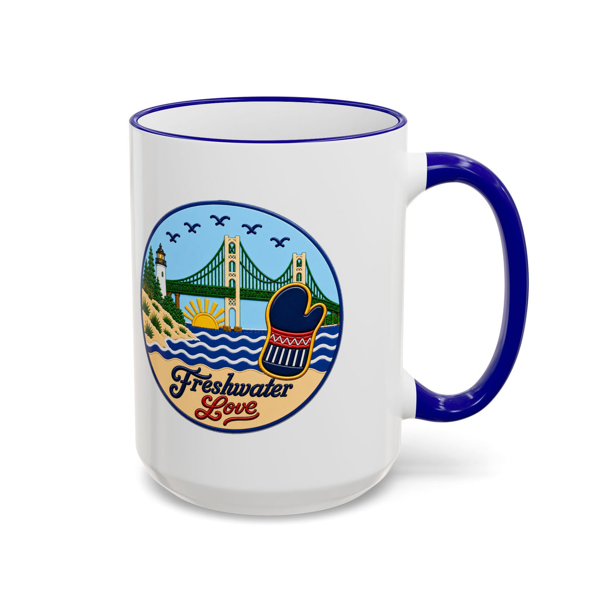 Straits Passage Ceramic Mug — 15 oz