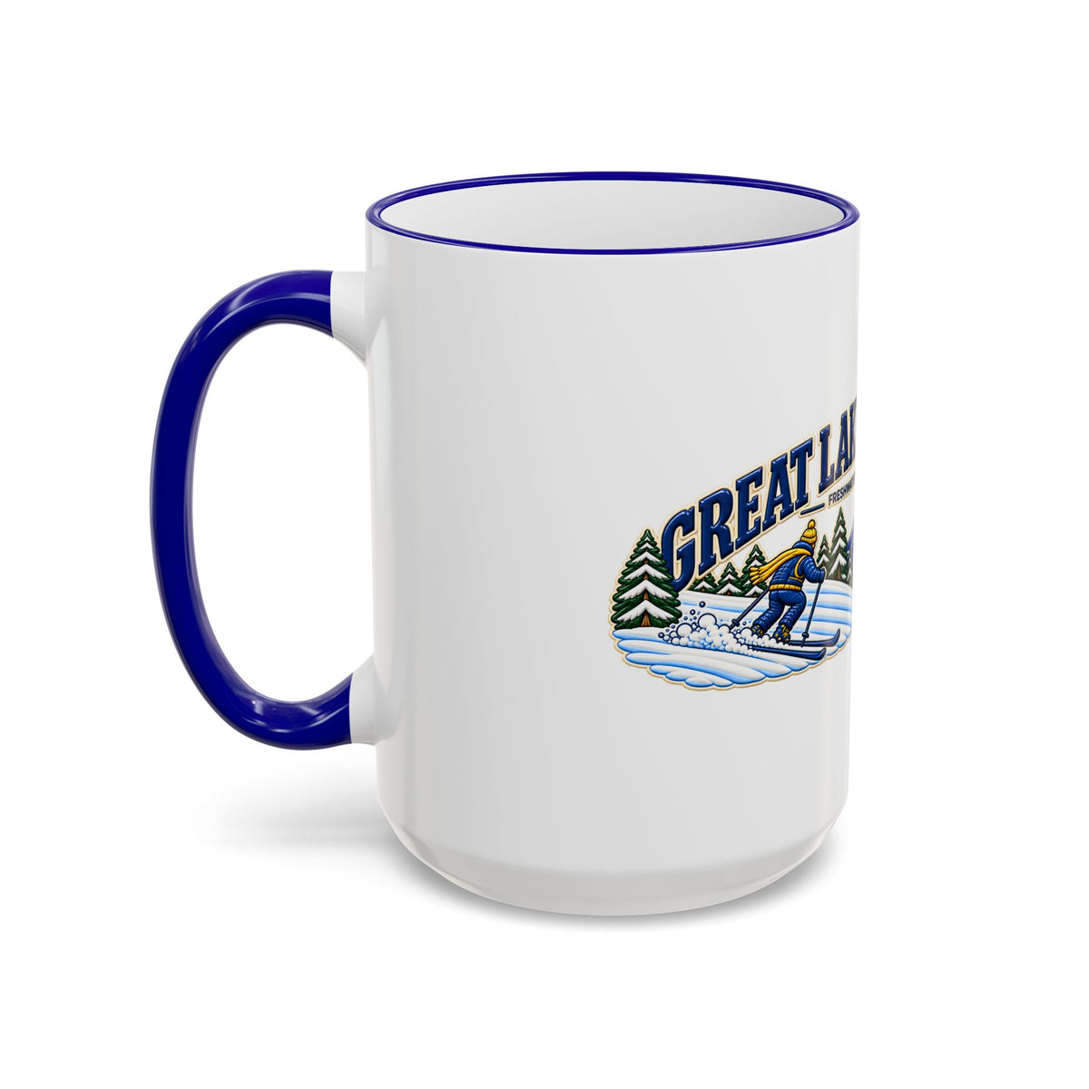 Great Lakes Winter Ceramic Mug