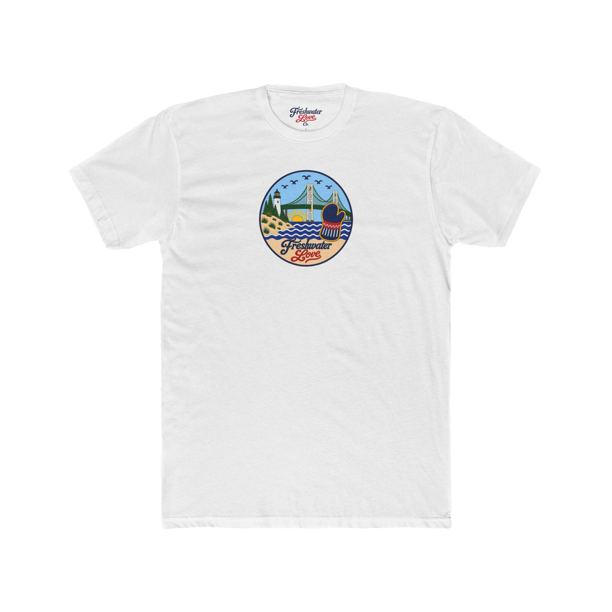 Straits Passage Graphic Crew Tee