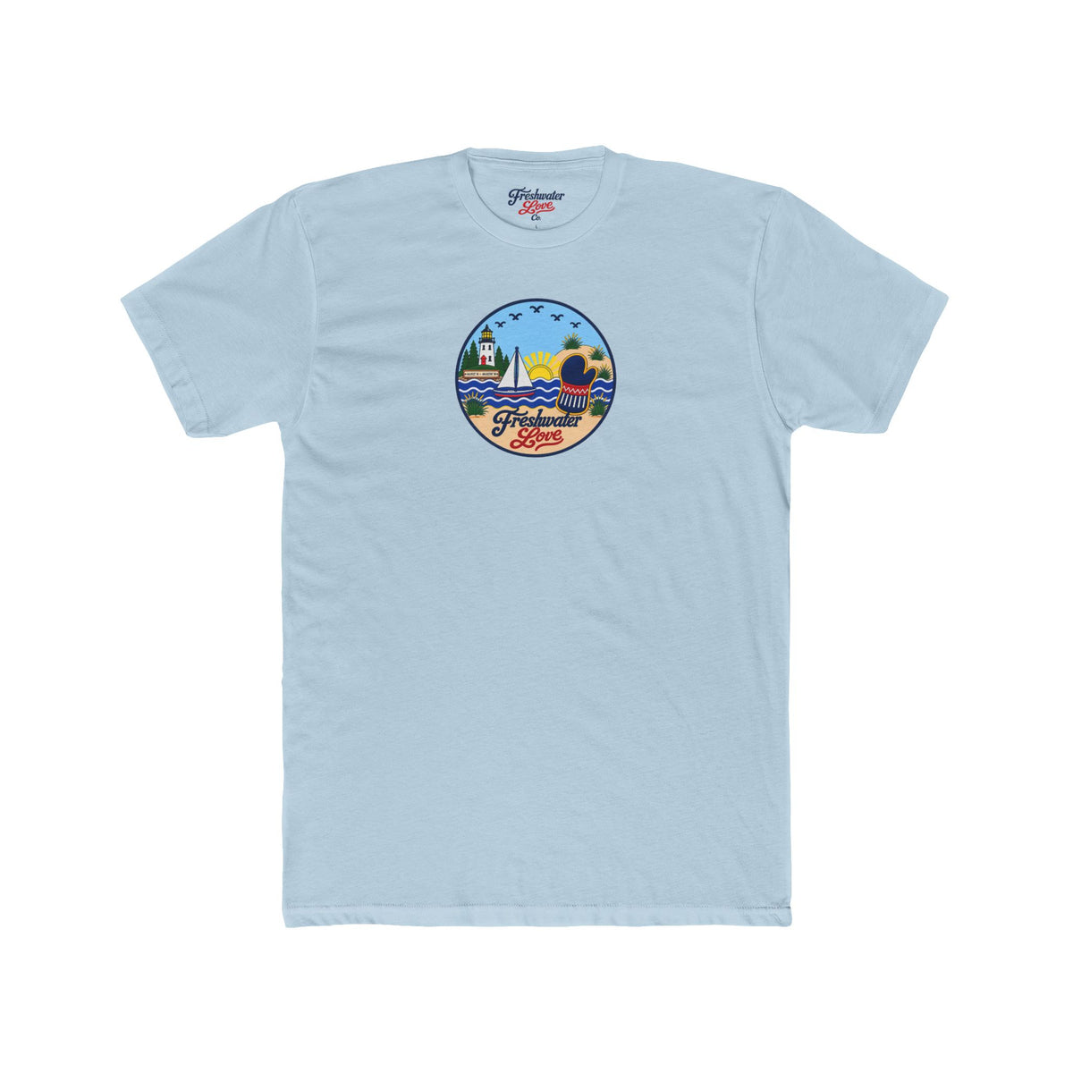 Dune Horizon Graphic Crew Tee