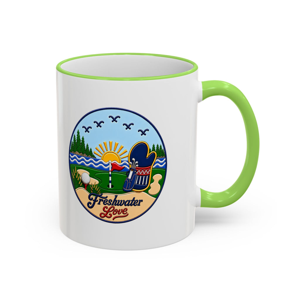 Morning Tee Ceramic Mug — 11 oz