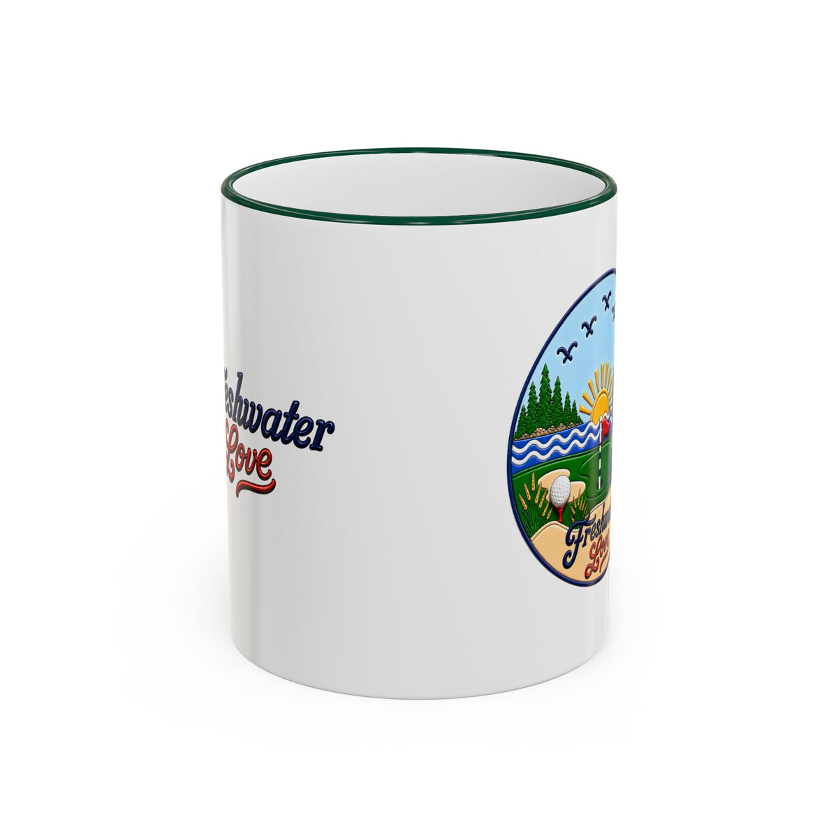 Morning Tee Ceramic Mug — 11 oz