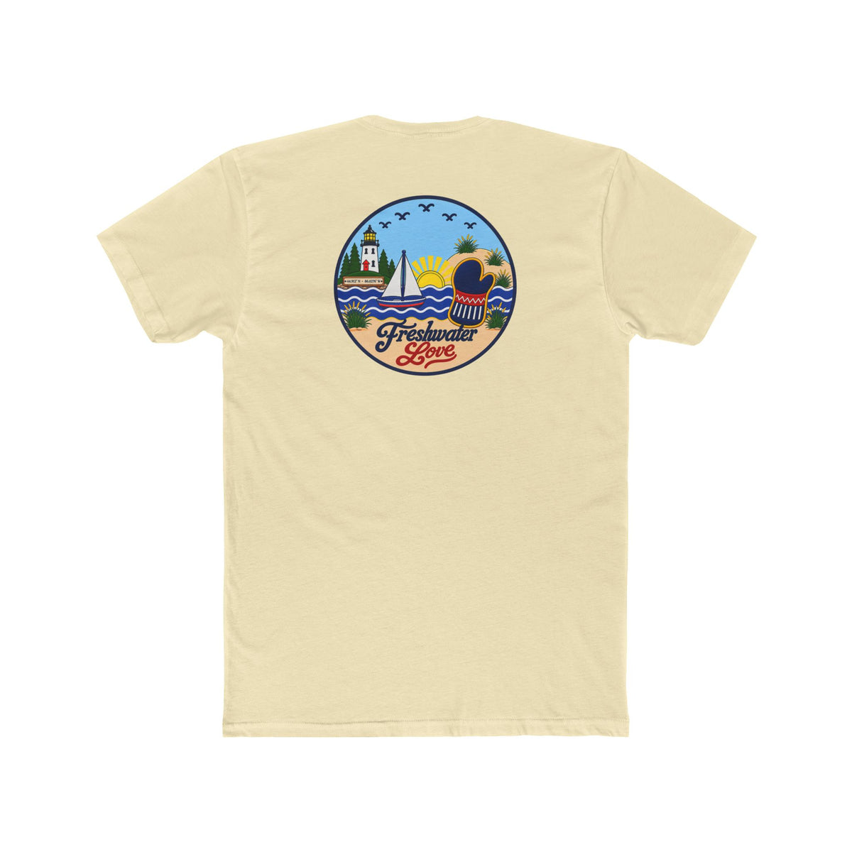 Dune Horizon Logo Tee — Front & Back
