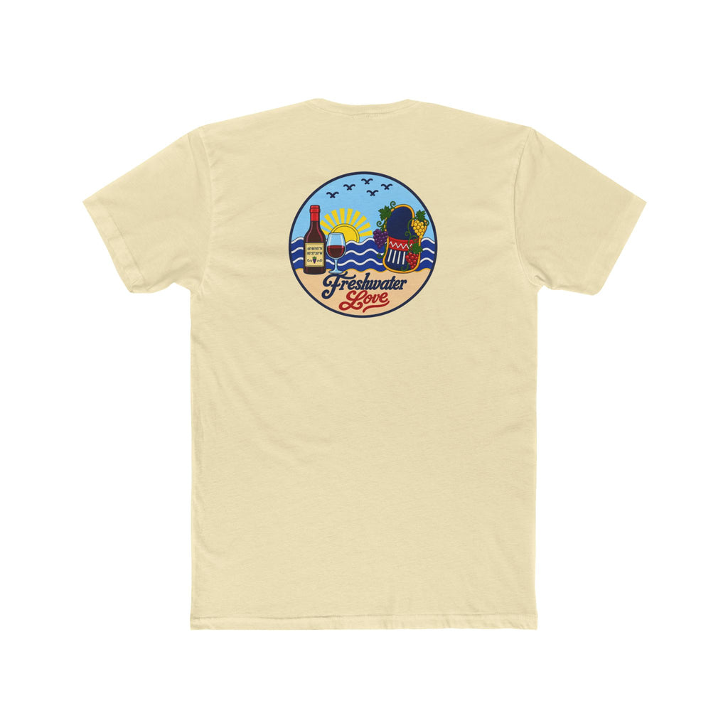 Cellar & Vine Logo Tee — Front & Back