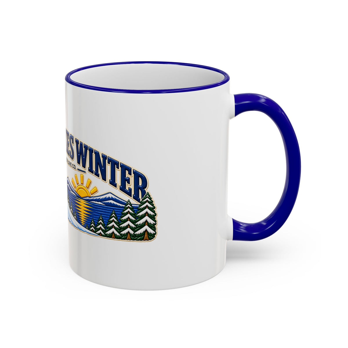 Great Lakes Winter Ceramic Mug