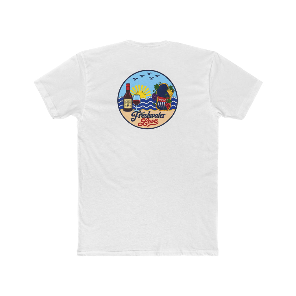Cellar & Vine Logo Tee — Front & Back