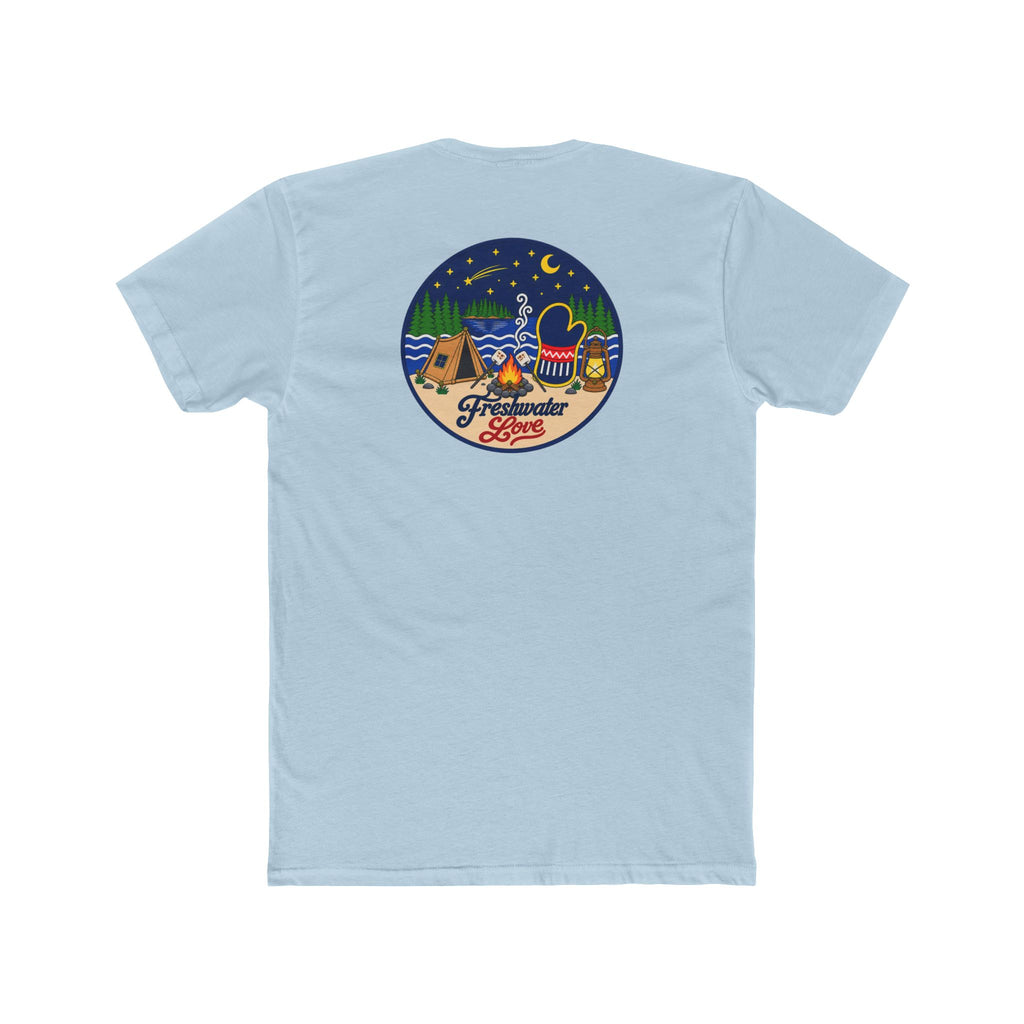 Lakeside Glow Logo Tee — Front & Back