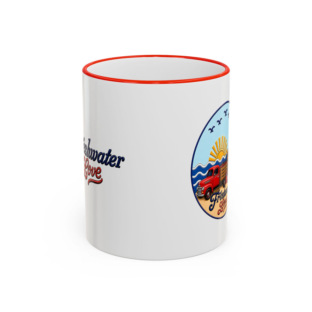 Cherry Harvest Orchard Run Ceramic Mug — 11 oz