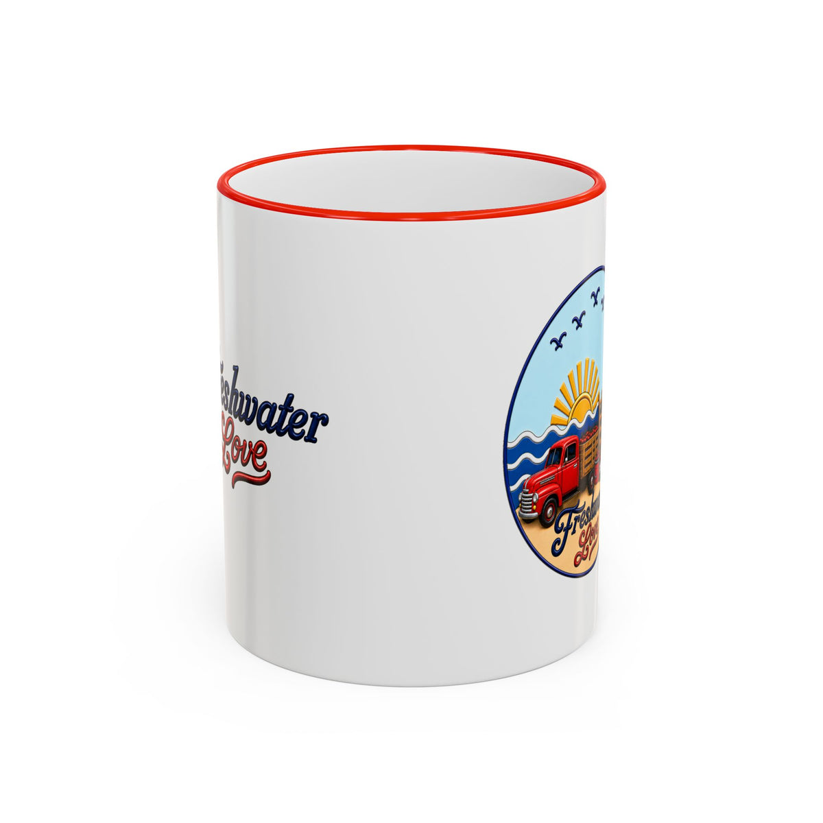Cherry Harvest Orchard Run Ceramic Mug — 11 oz