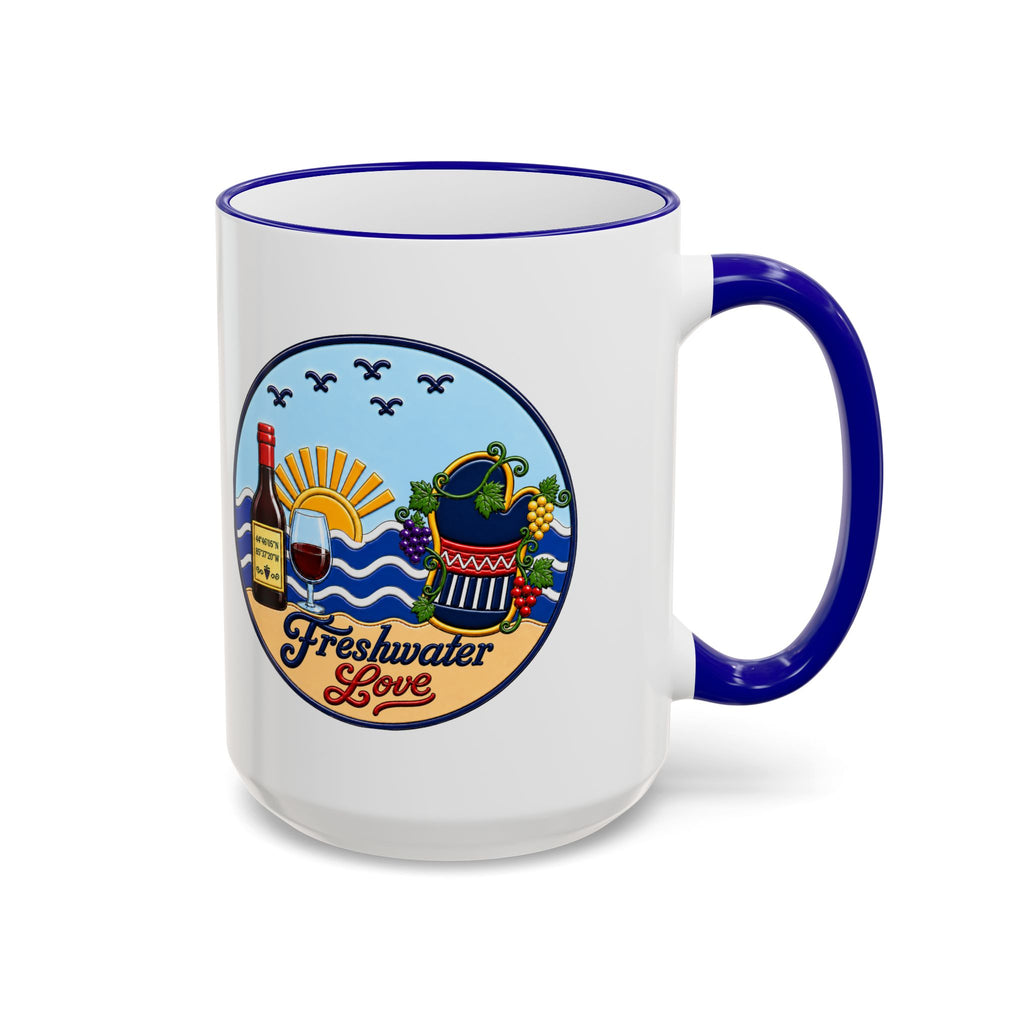 Cellar & Vine Ceramic Mug — 15 oz
