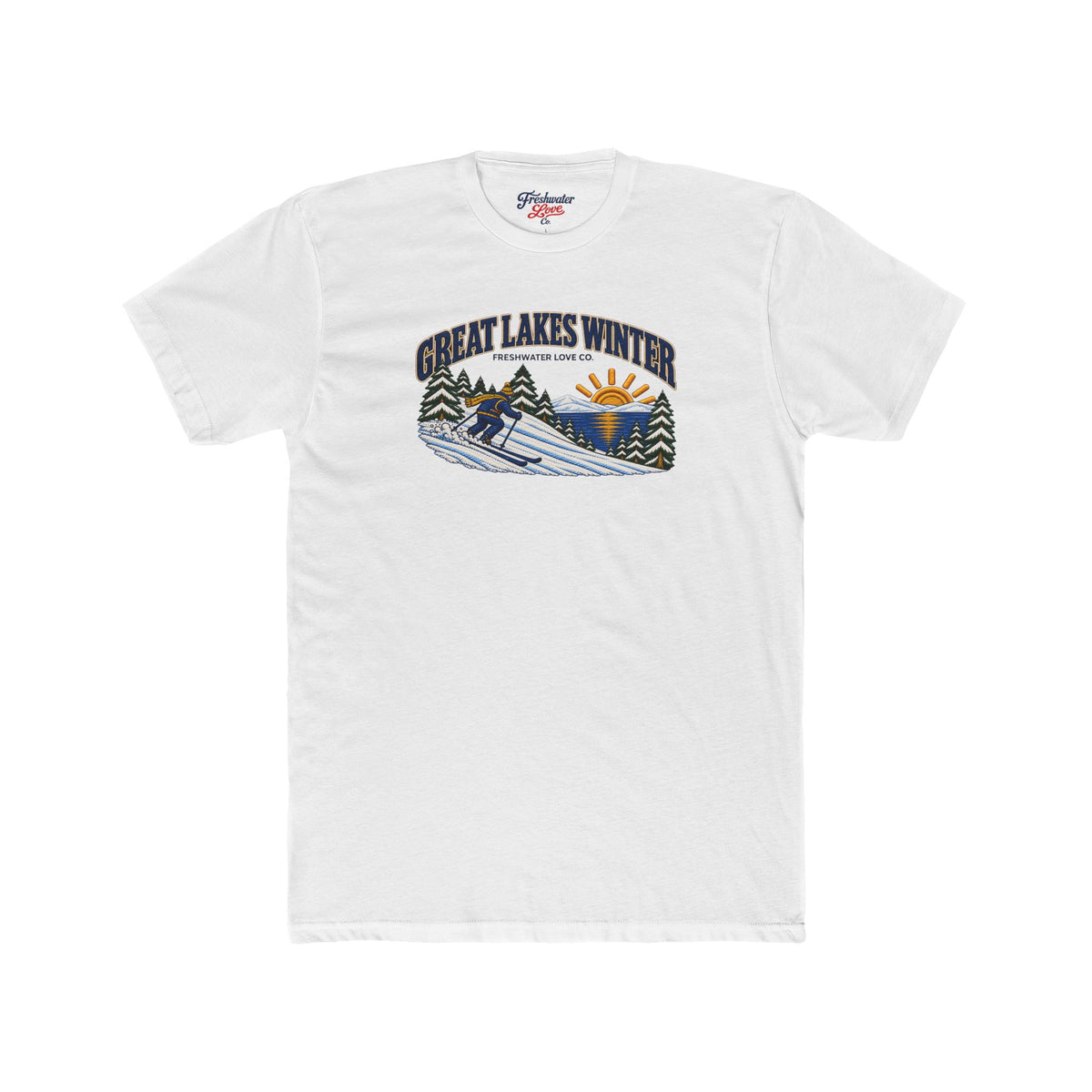 Great Lakes Winter Graphic Crew Tee