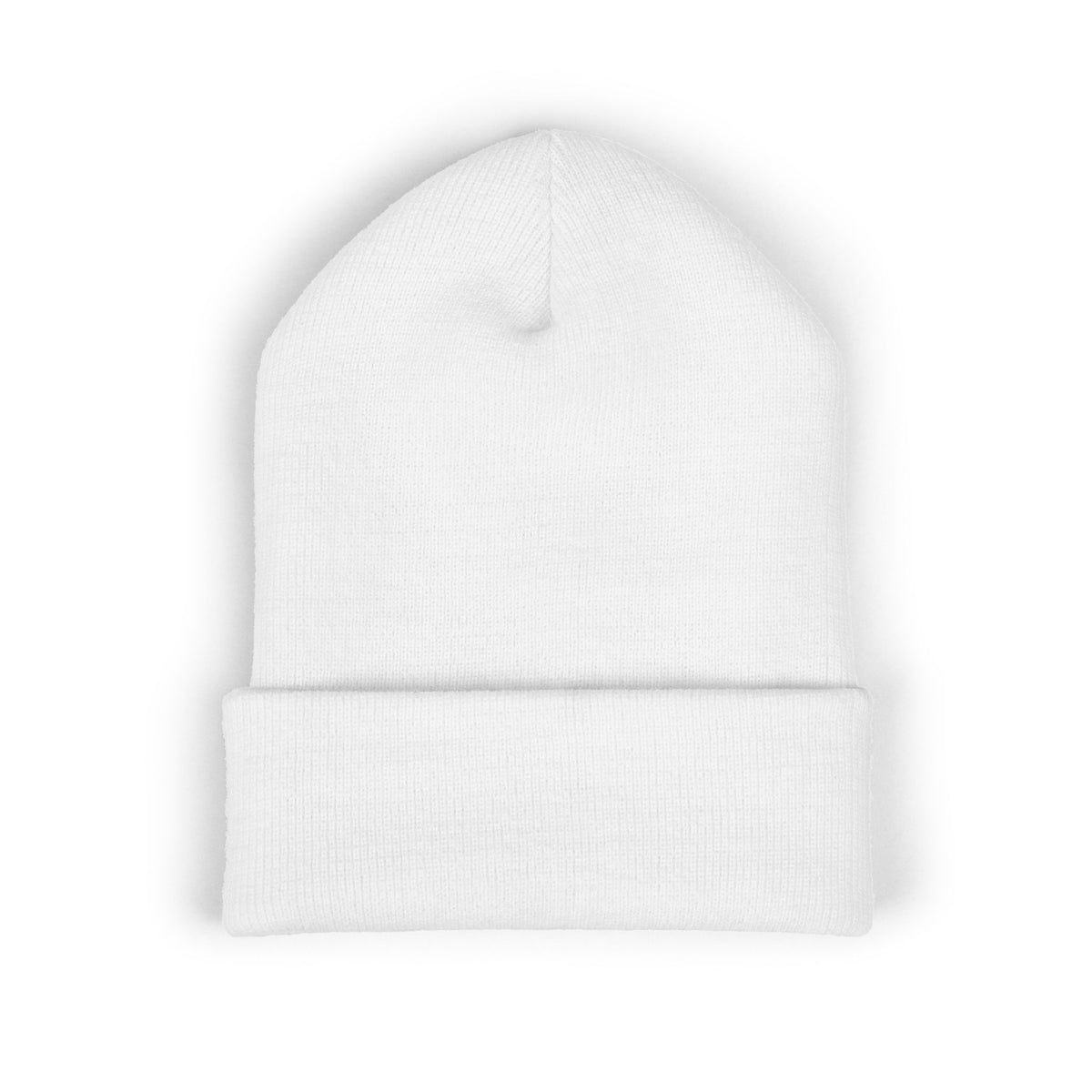 Signature Script Embroidered Cuffed Beanie
