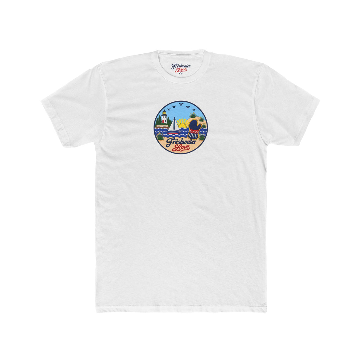 Dune Horizon Graphic Crew Tee