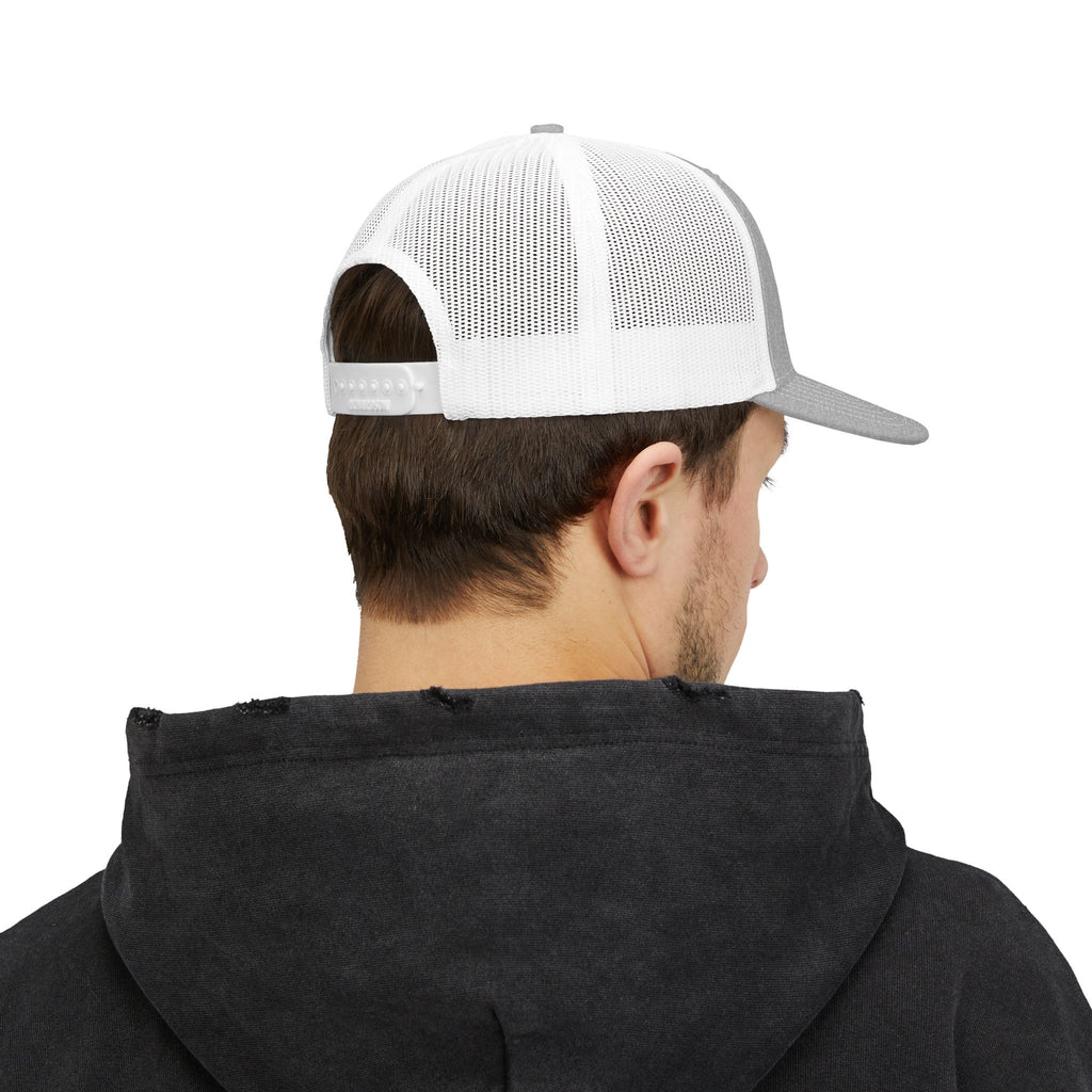 Signature Script Embroidered Richardson 112 Trucker Cap