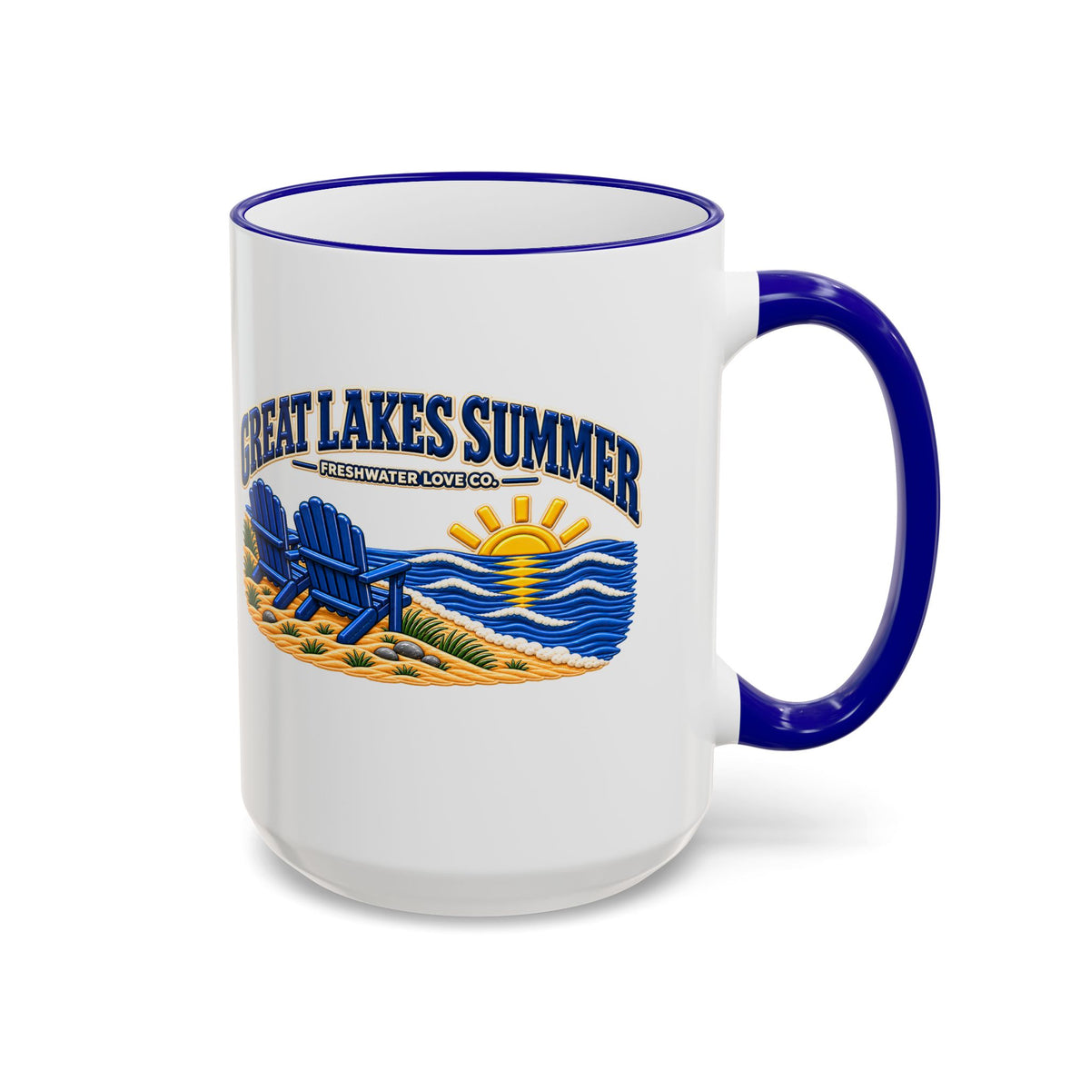 Great Lakes Summer Ceramic Mug