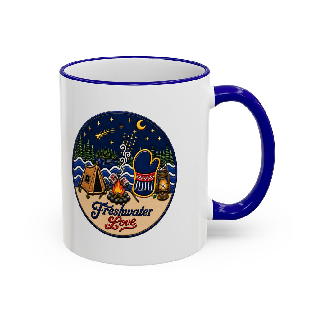 Lakeside Glow Ceramic Mug — 11 oz