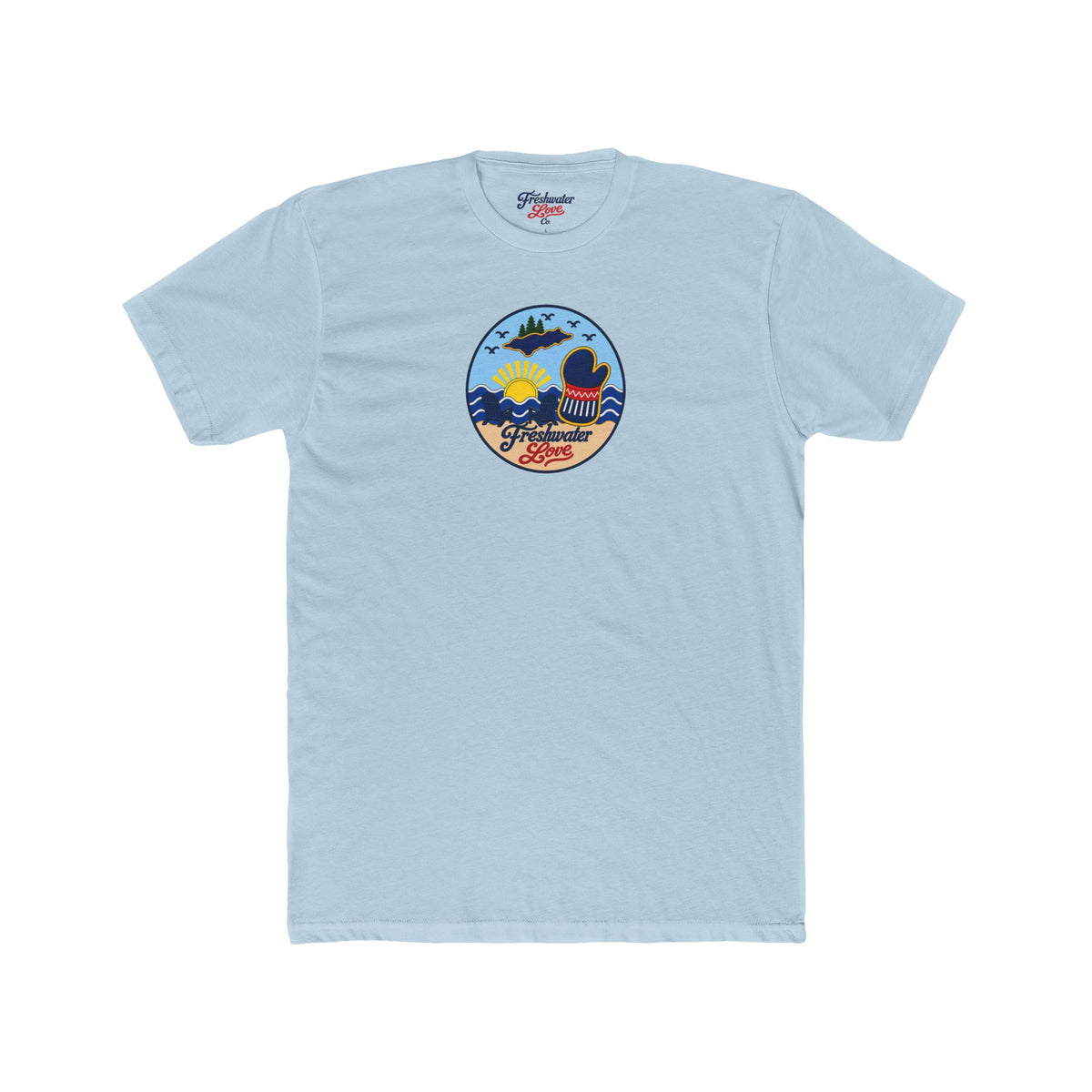 Shoreline Retreat Graphic Crew Tee
