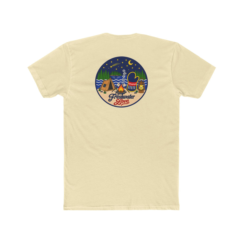 Lakeside Glow Logo Tee — Front & Back