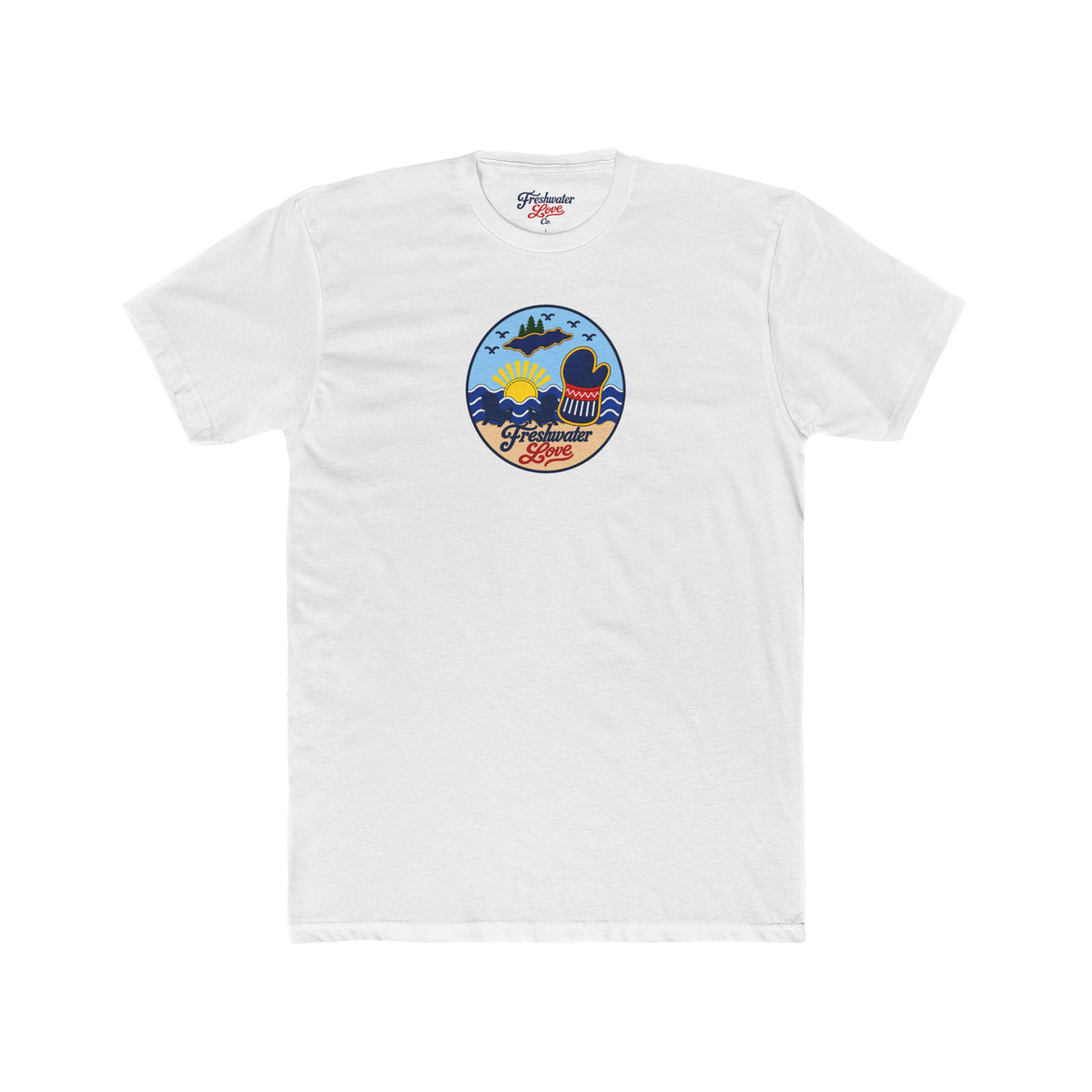 Shoreline Retreat Graphic Crew Tee