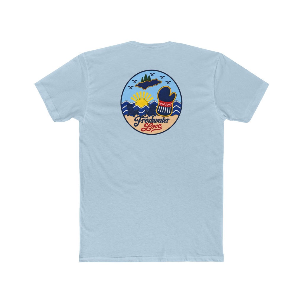 Shoreline Retreat Logo Tee — Front & Back