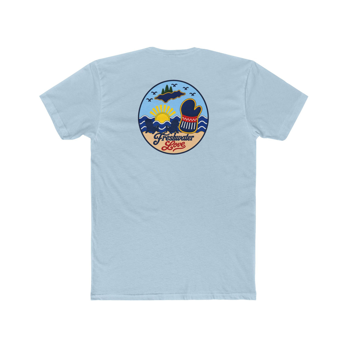 Shoreline Retreat Logo Tee — Front & Back