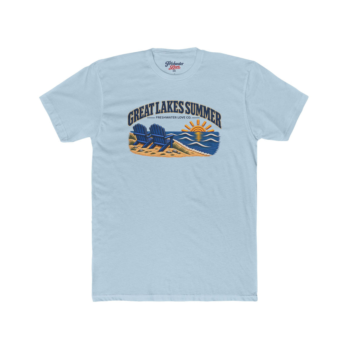 Great Lakes Summer Graphic Crew Tee