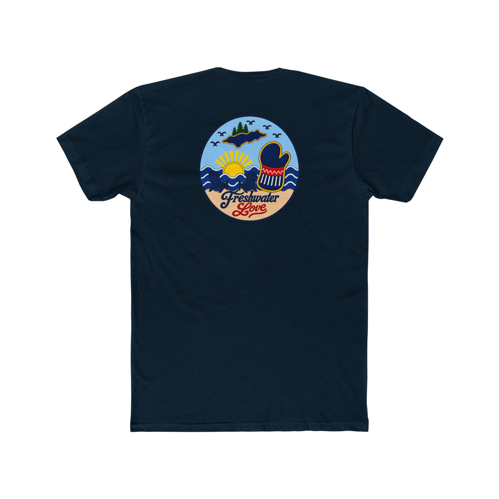 Shoreline Retreat Logo Tee — Front & Back