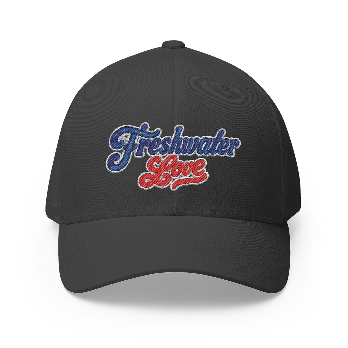 Signature Script Embroidered Structured Cap