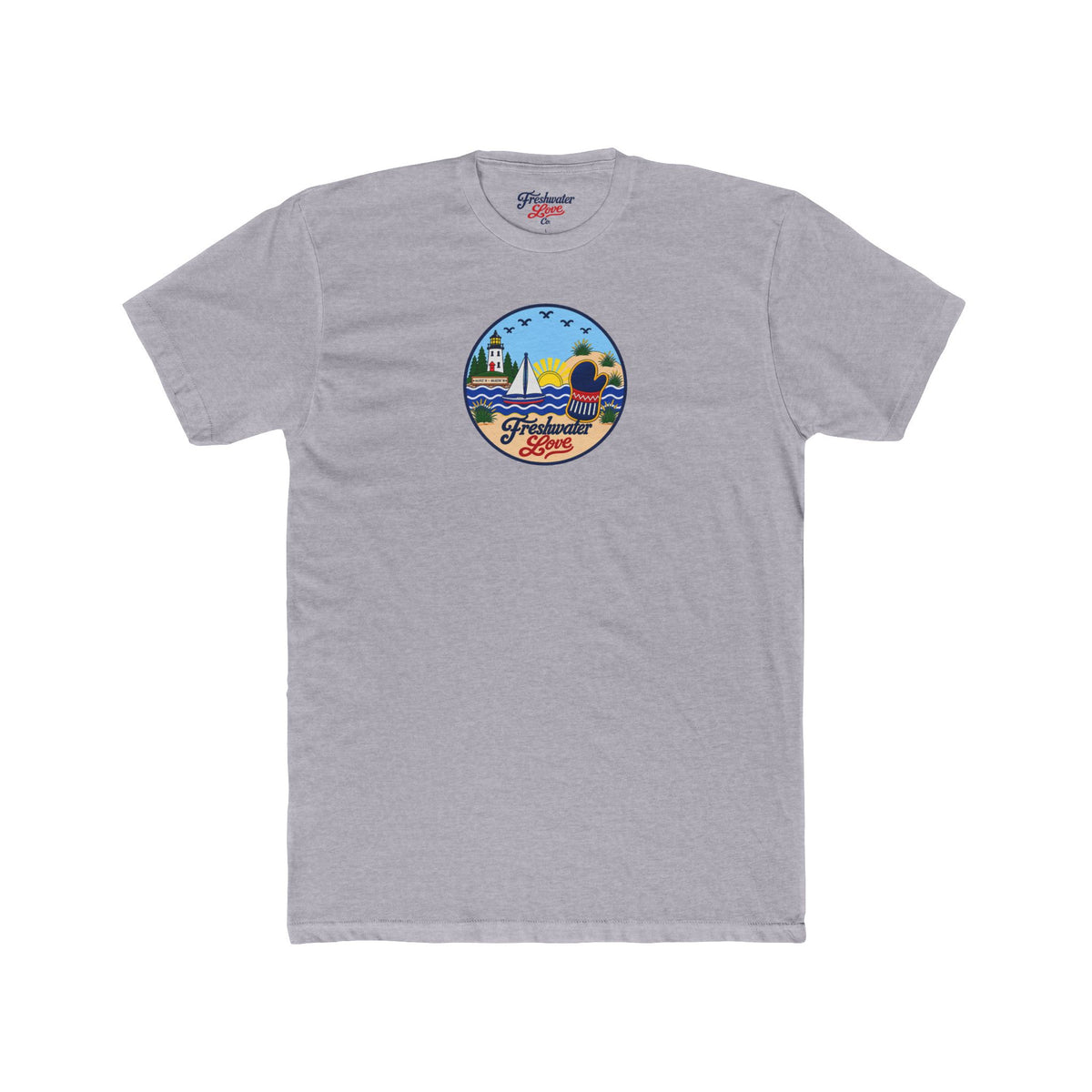 Dune Horizon Graphic Crew Tee