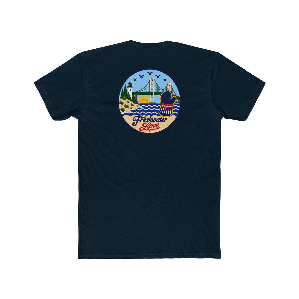 Straits Passage Logo Tee — Front & Back