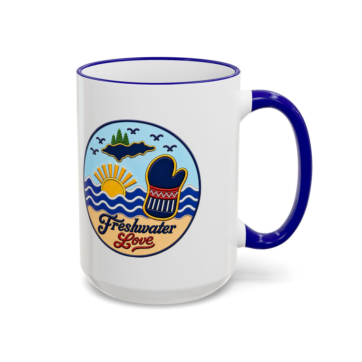 Signature Ceramic Mug — 15 oz
