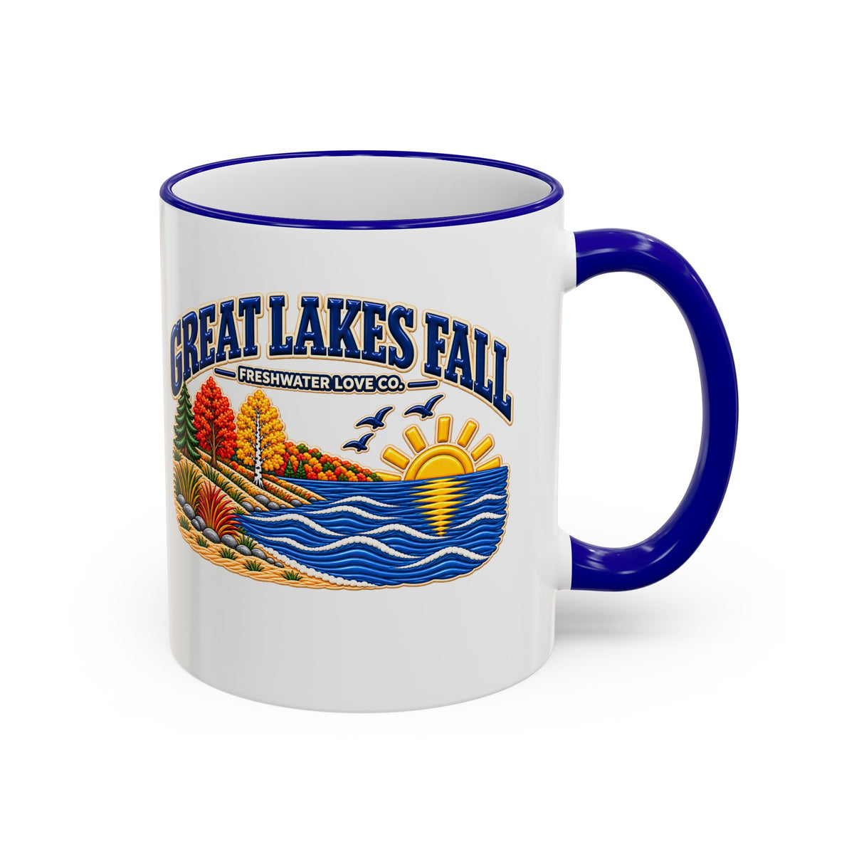 Great Lakes Fall Ceramic Mug