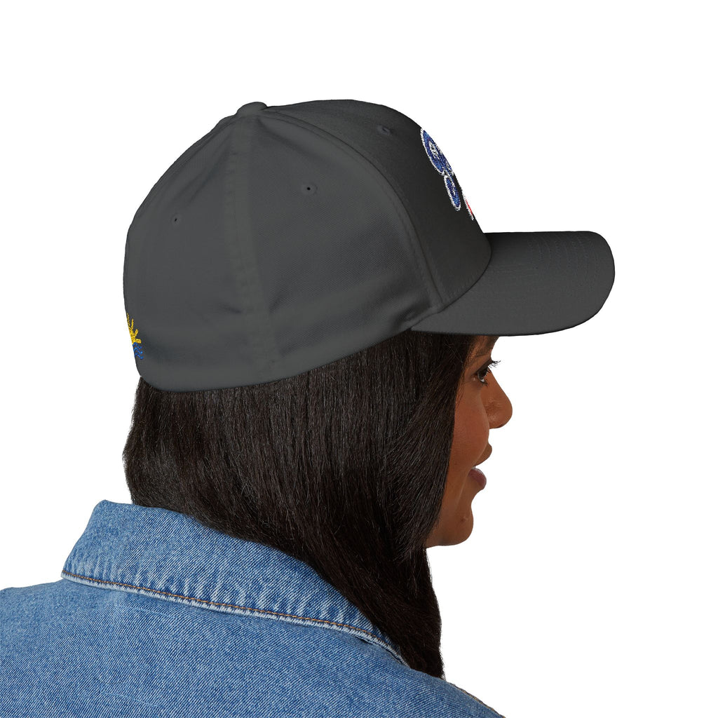 Signature Script Embroidered Structured Cap