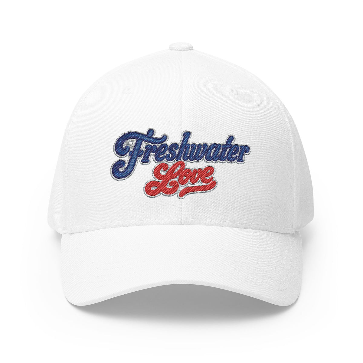 Signature Script Embroidered Structured Cap